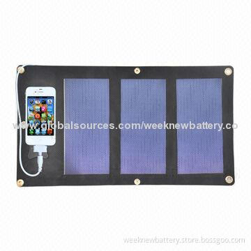 Solar Portable Charger for Samsung, MP3/MP4 Players, Radios, Digital Cameras and iPod